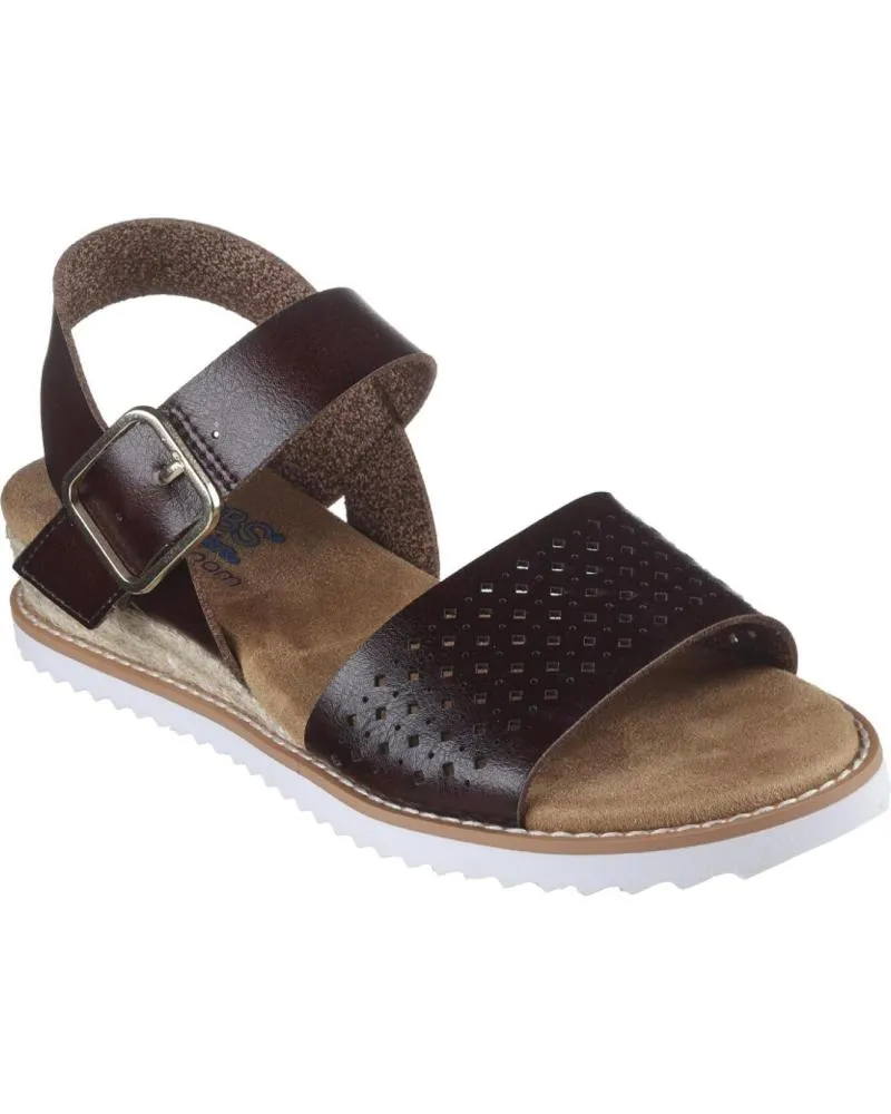 Sandalias SKECHERS  de Mujer SANDALIAS MUJER BOBS DESERT KISS COLOR MARRON  CHOC