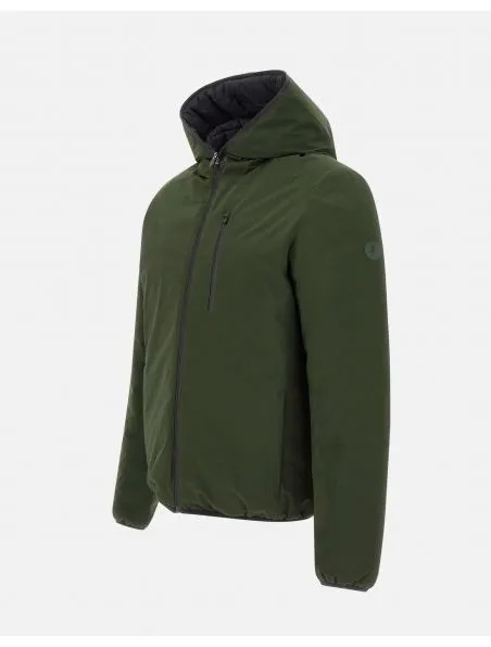 SAVE THE DUCK Chaqueta Ezra Hombre Forest Green/Black