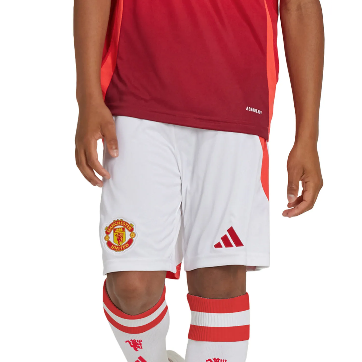 Short adidas Manchester United niño 2024 2025
