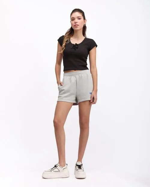 Short Mujer Lu Niquel Poly