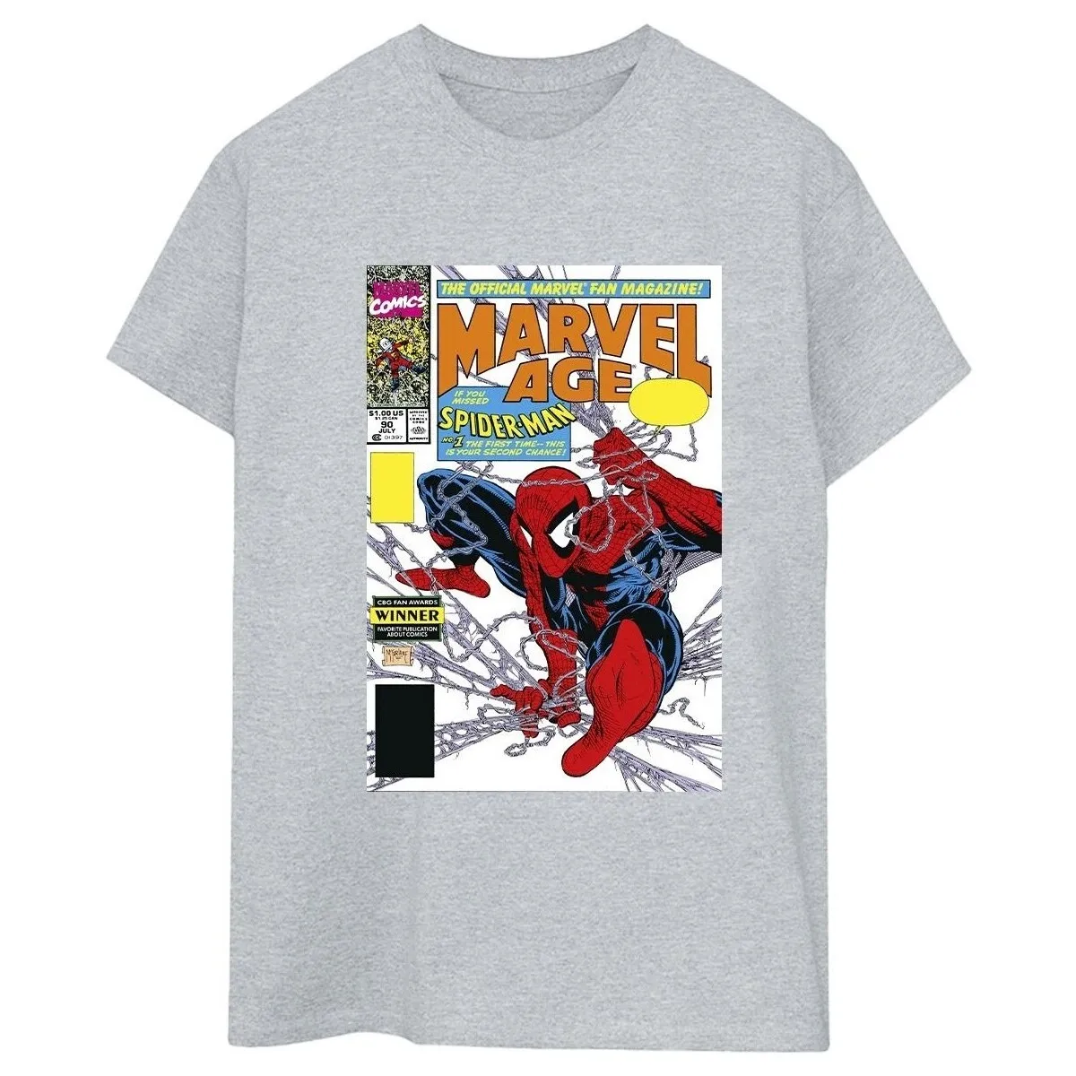 SPIDERMAN  AGE COMIC COVER