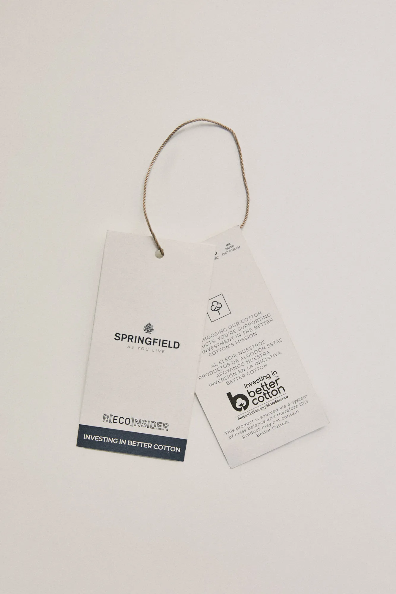 Springfield Chaqueta capucha algodón