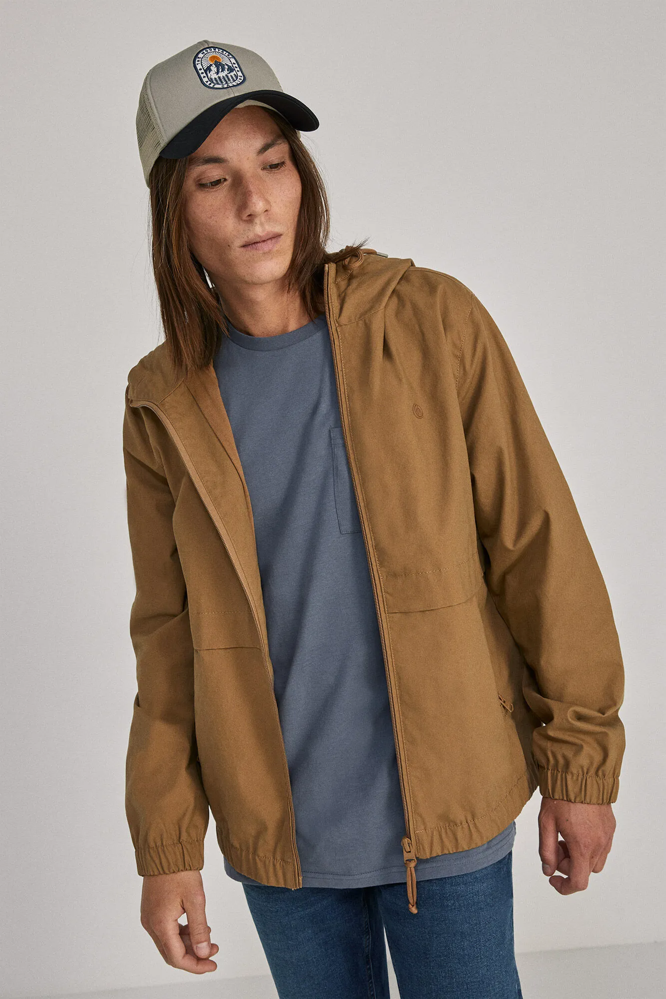 Springfield Chaqueta capucha algodón