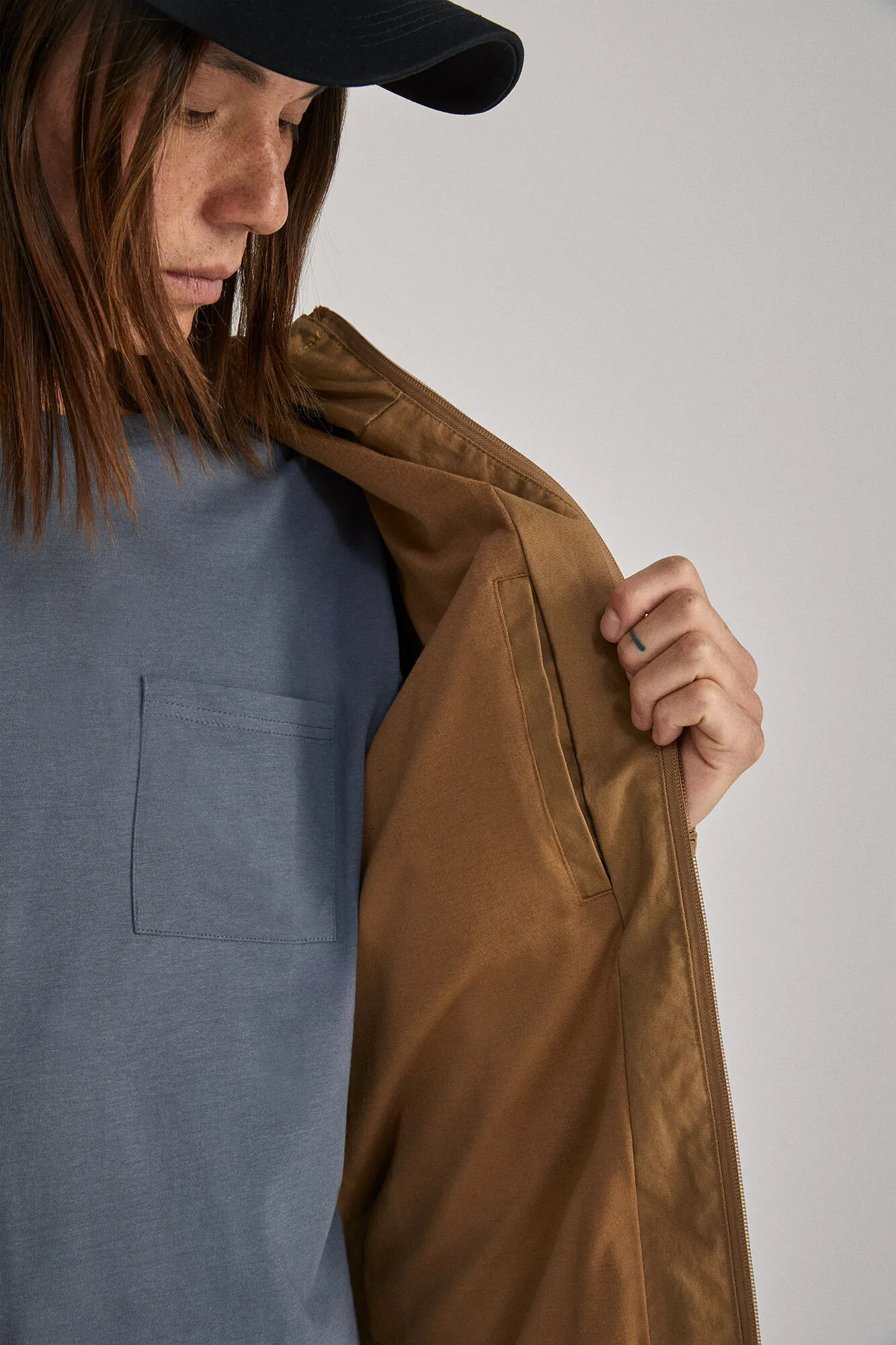 Springfield Chaqueta capucha algodón