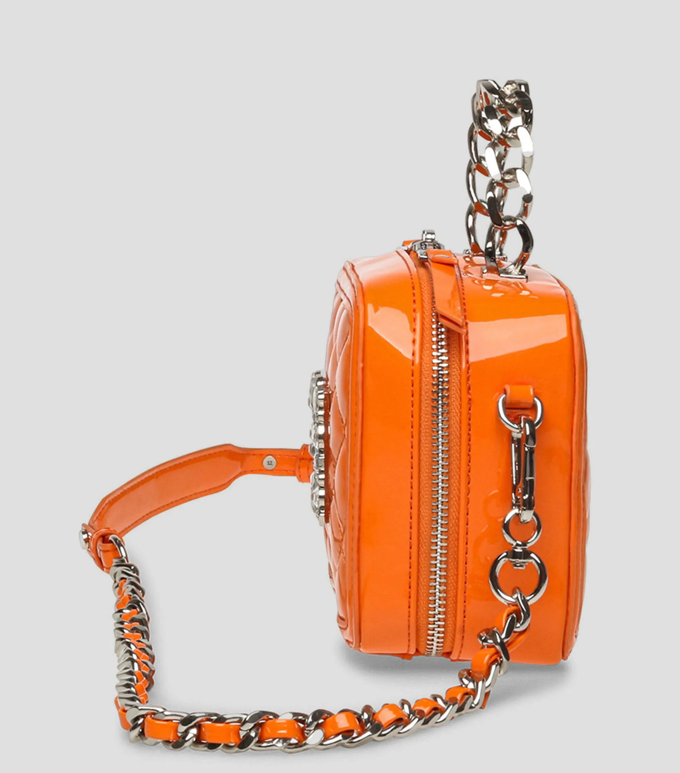 Steve Madden Bolso crossbody naranja Bloving capitonado Mujer