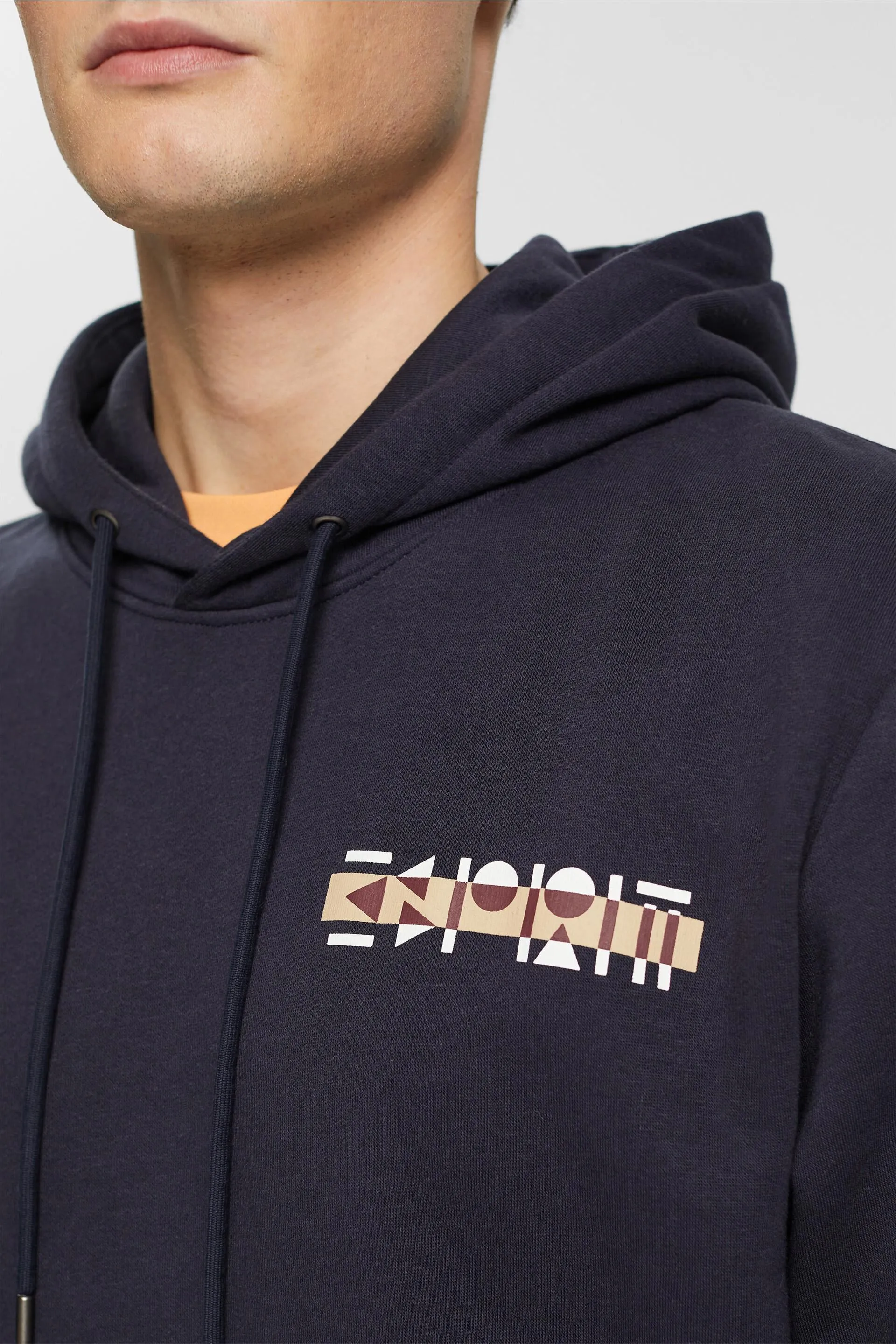 Sudadera con capucha y logotipo estampado