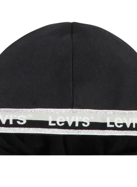 Sudadera Levis Meet And Greet Negro Para Niña