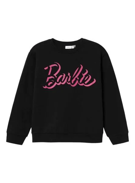 Sudadera Name It Dalma Barbie Negro Para Niña