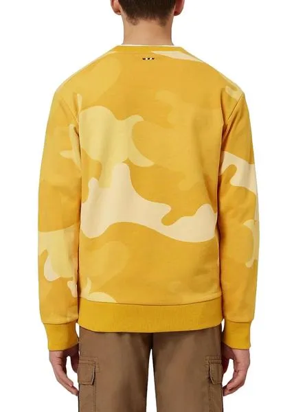 sudadera napapijri ben amarillo para niño