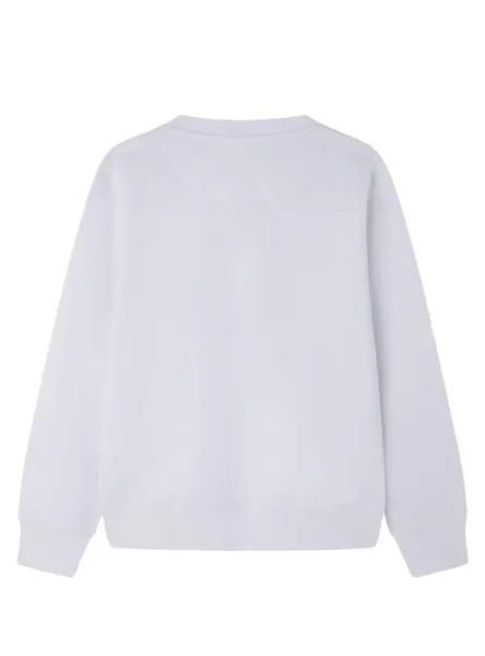 Sudadera Pepe Jeans Bige Blanco Para Niño