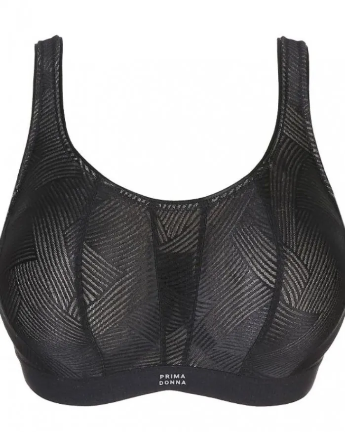 Sujetador Deportivo Con Aros The Game 6000510 NEG PrimaDonna Sport