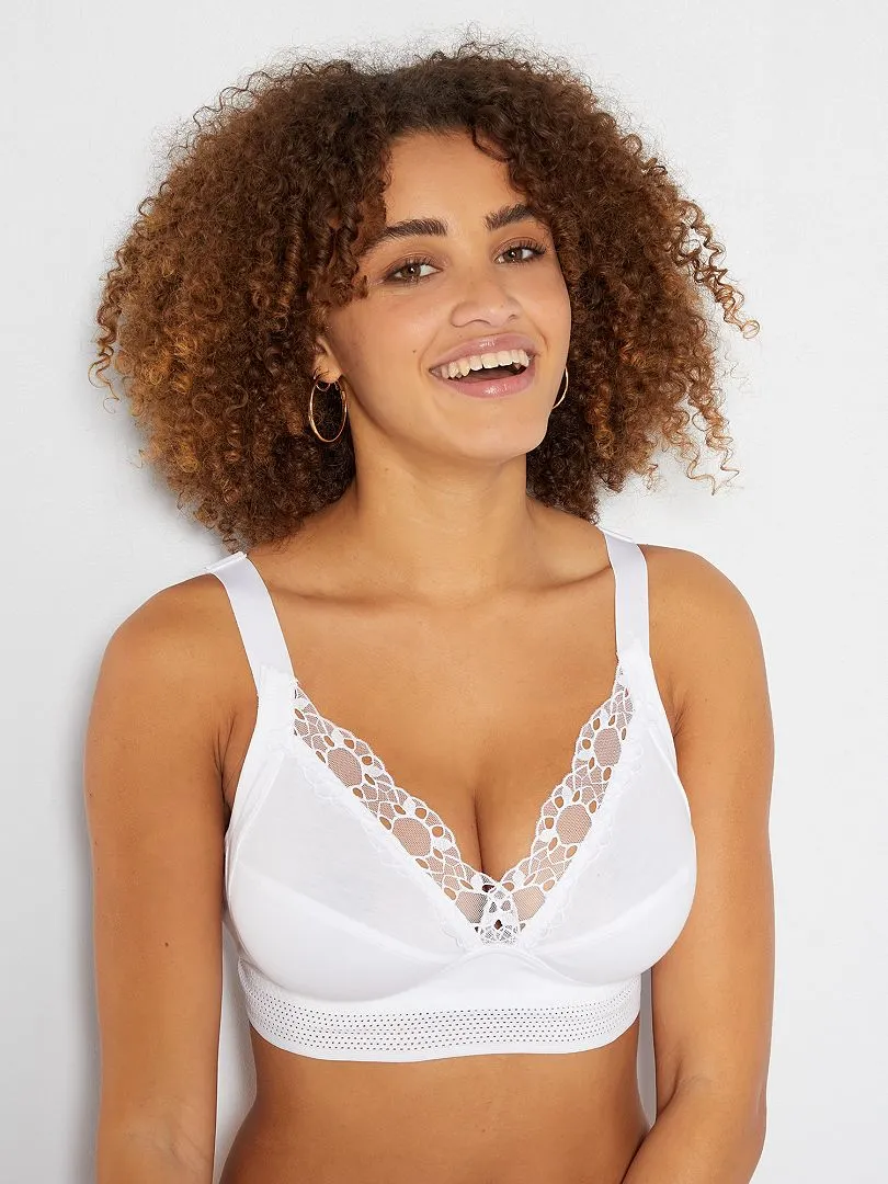 SUJETADOR FEEL GOOD SUJECIóN BIO DE 'PLAYTEX'  BLANCO