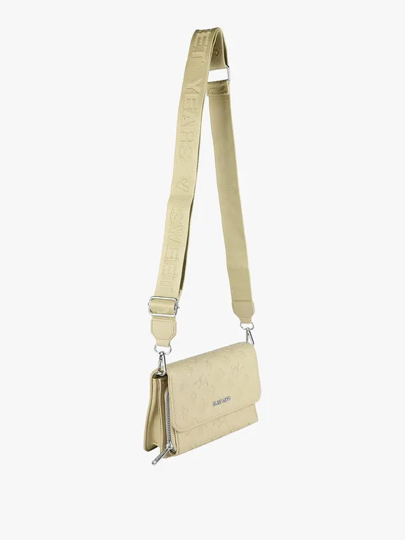 Sweet Years Bolso bandolera de mujer con compartimento para cartera.