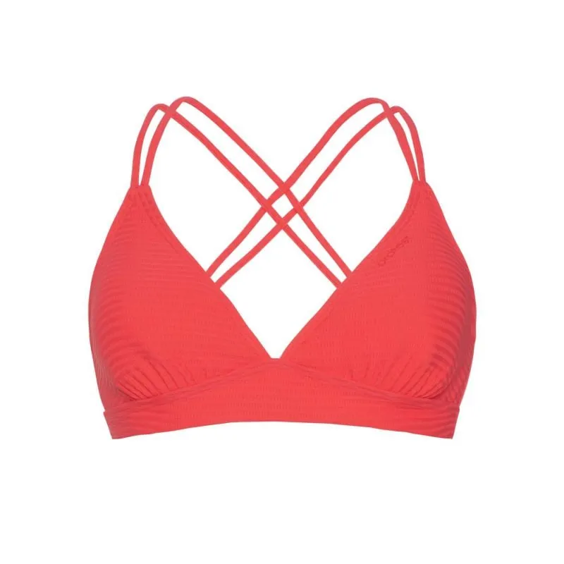 Top de bikini de triángulo Protest Mixsupera (Razzred) Mujer