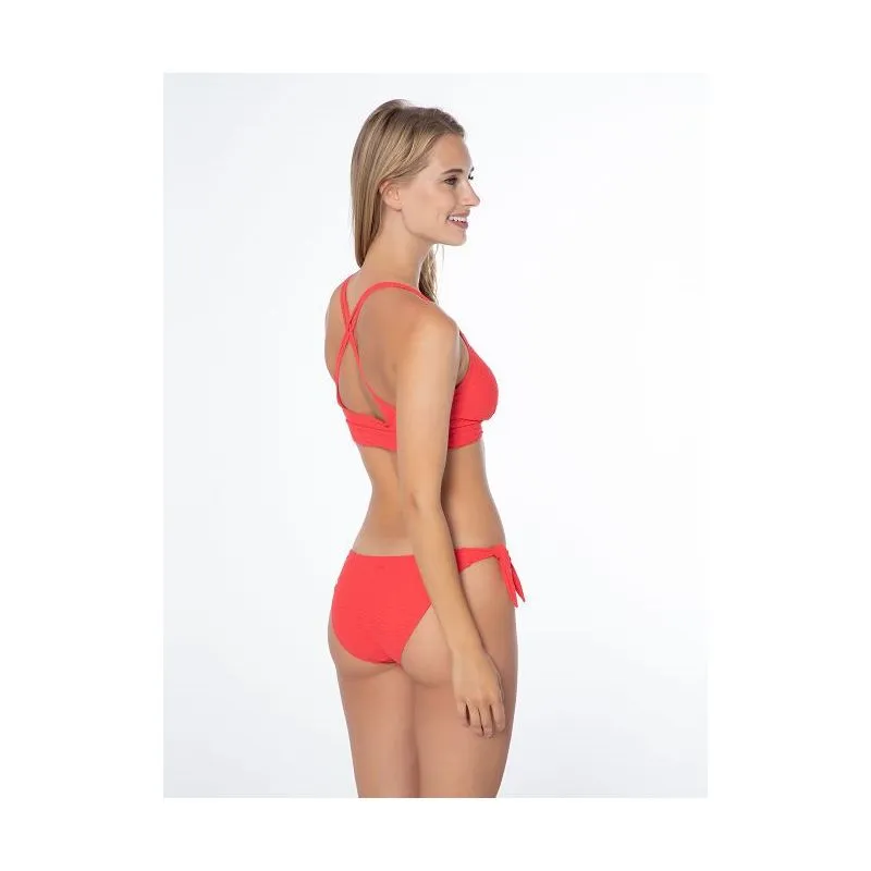 Top de bikini de triángulo Protest Mixsupera (Razzred) Mujer