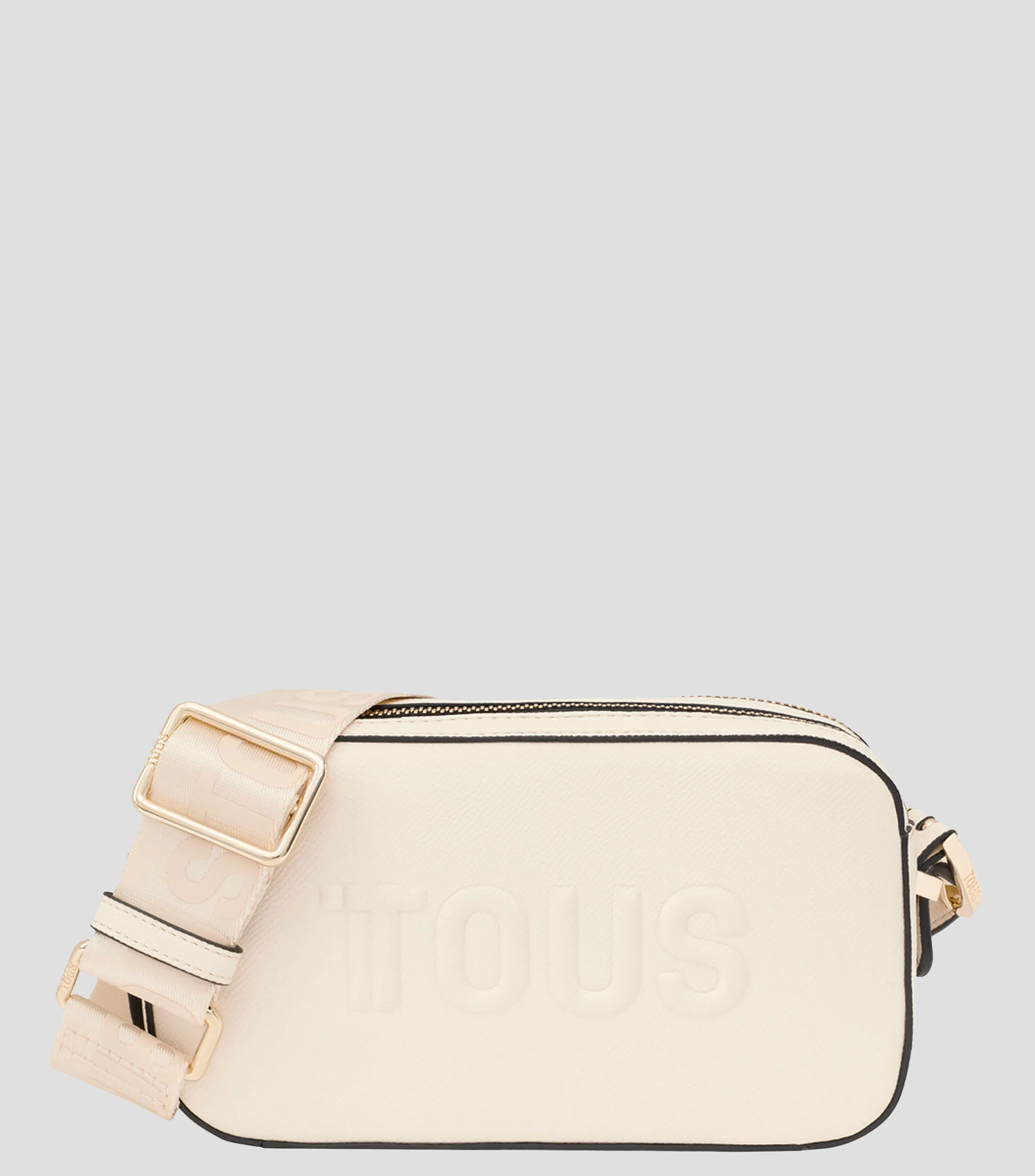 Tous Bolso crossbody Reporter beige Brenda Mujer