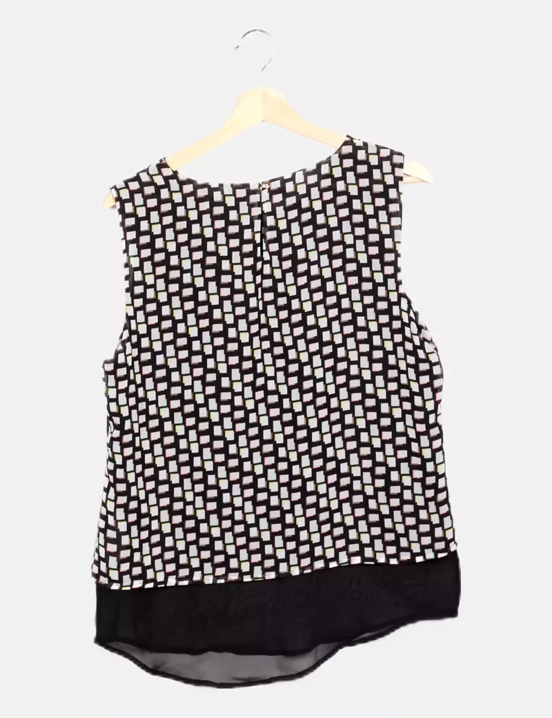 Vero Moda Blusa multicolor estampada