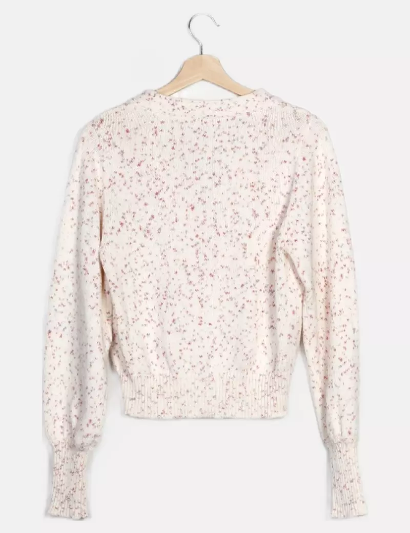Vero Moda Cárdigan blanco punto
