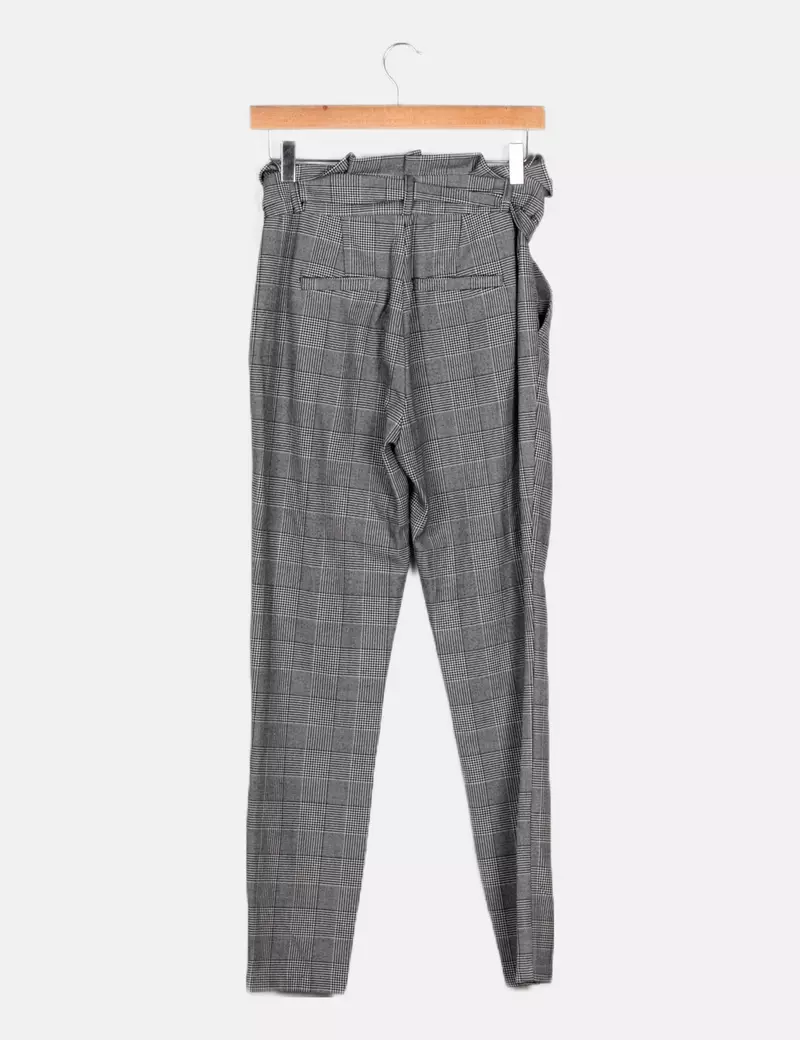 Vero Moda Pantalón bicolor estampado