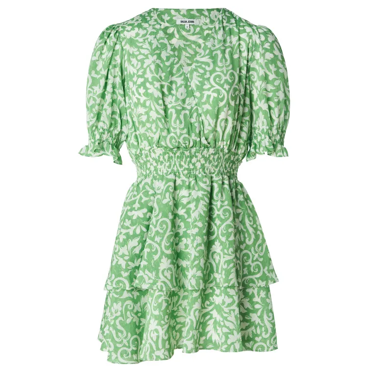 VESTIDO CORTO CON ESTAMPADO MUJER SALSA