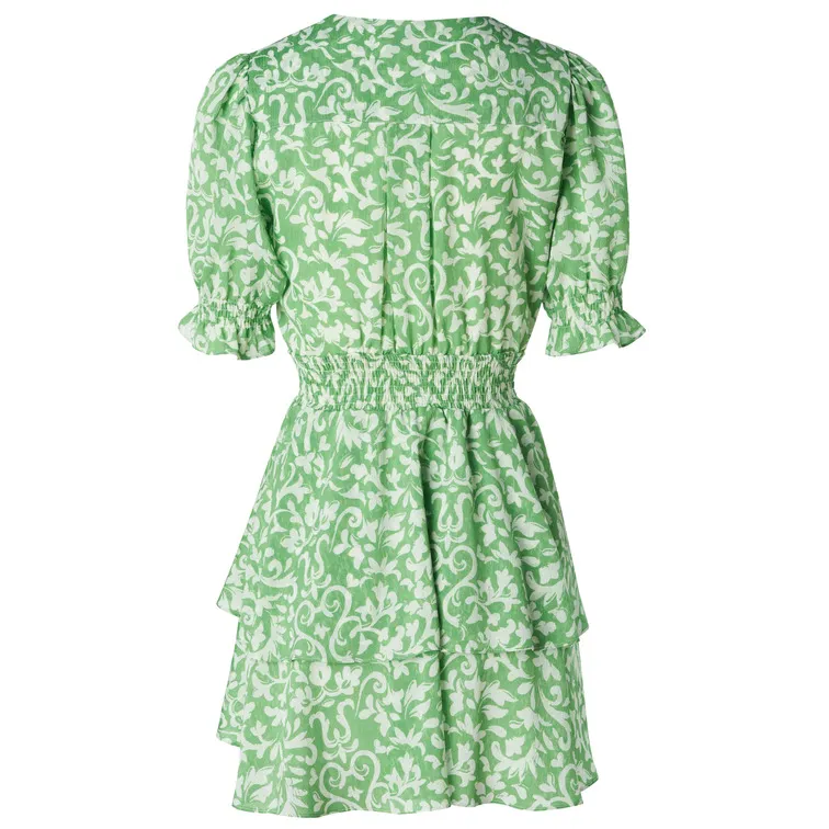 VESTIDO CORTO CON ESTAMPADO MUJER SALSA