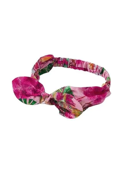 Vestido Mayoral Banda Lazo Rosa para Niña