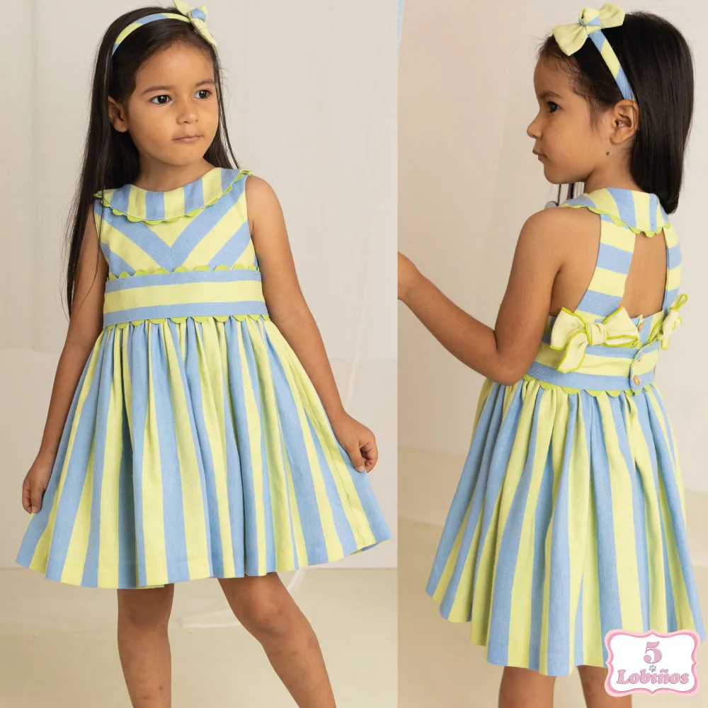 VESTIDO NIÑA DISCOBOLO Basmarti