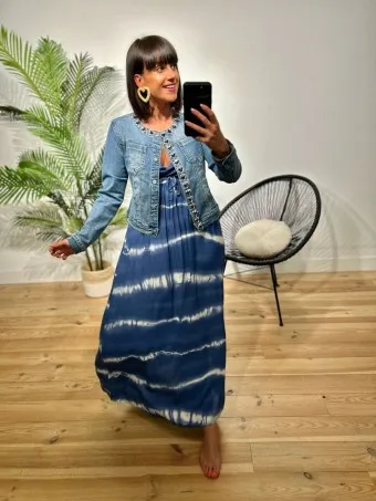 Vestido Tie Dye MARVALA Azul