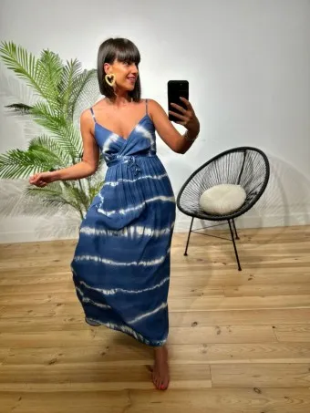 Vestido Tie Dye MARVALA Azul