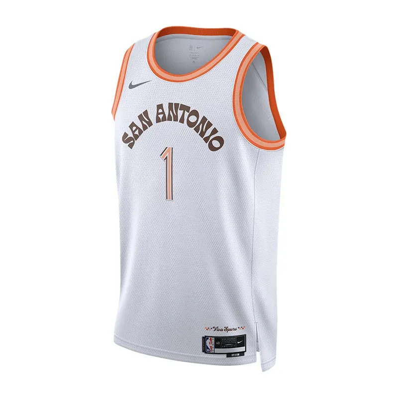 VICTOR WEMBANYAMA SAN ANTONIO SPURS CITY EDITION SWINGMAN JERSEY