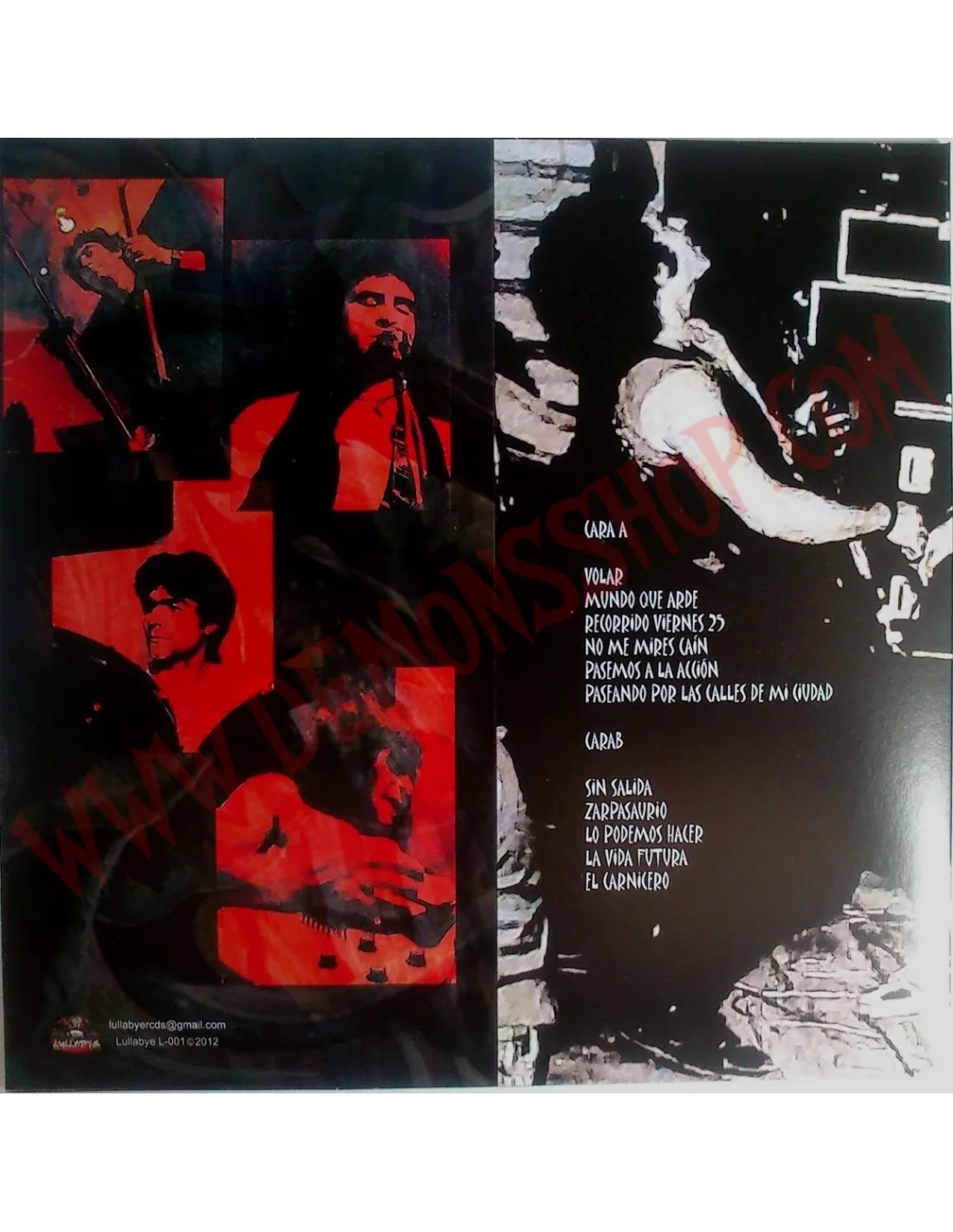 VINILO LP ZARPA  ZARPASAURIO