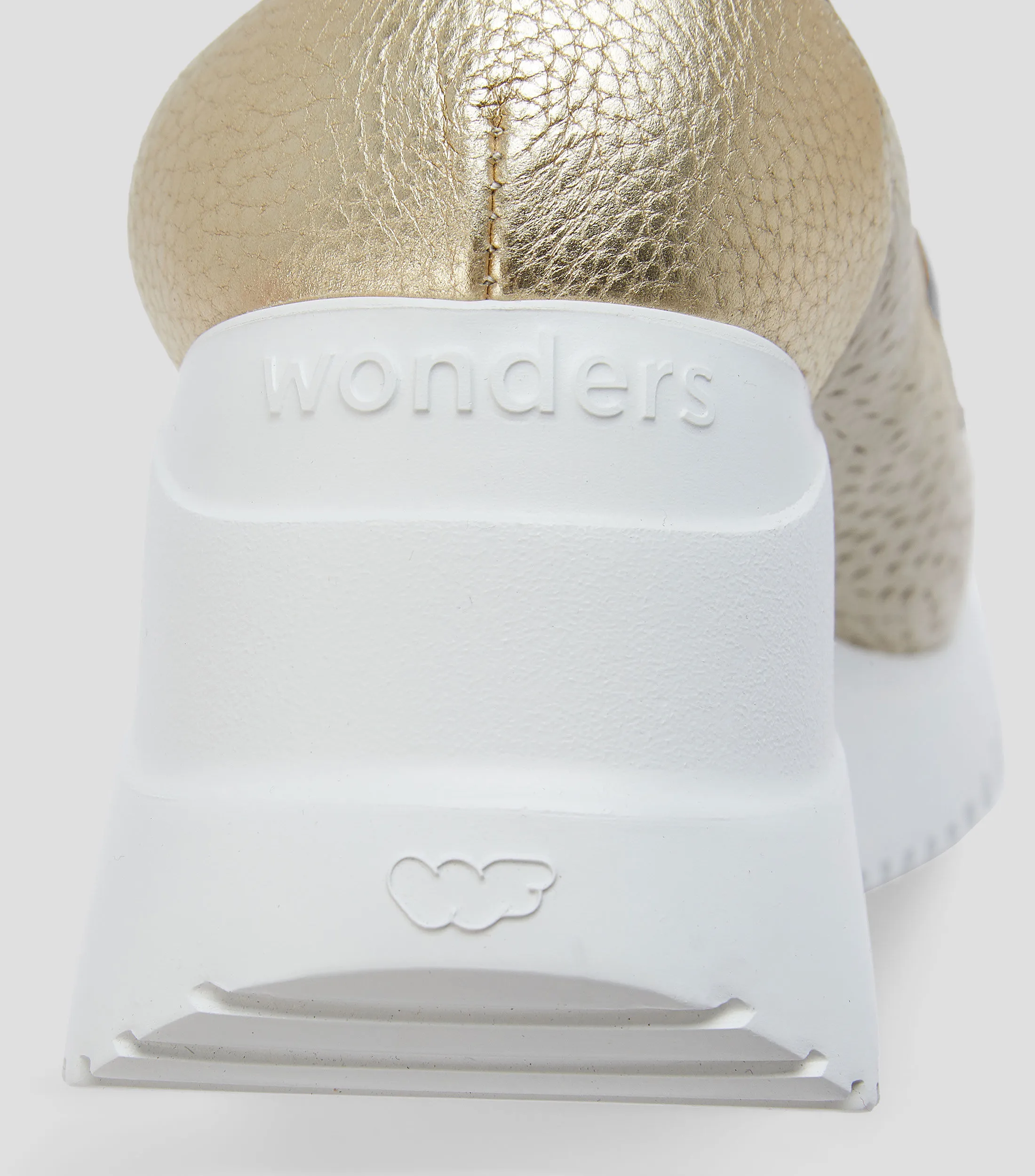 Wonders Zapatillas Slip On de Tacón Bajo Cuña Mujer
