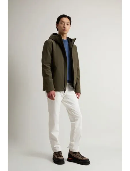 WOOLRICH Chaqueta Pacific Softshell Hombre Dark Green