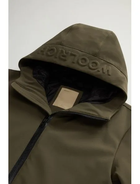 WOOLRICH Chaqueta Pacific Softshell Hombre Dark Green