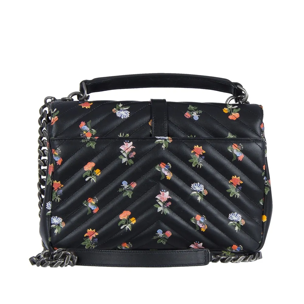 YSL Bolso College Monogram Floral