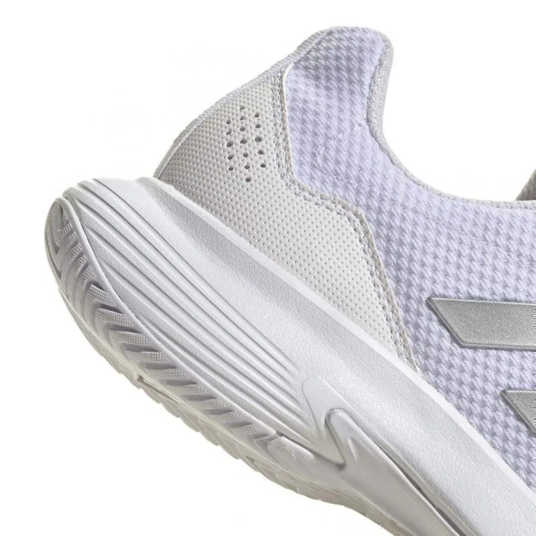 Zapatillas Adidas GameCourt 2 Blanco Plata Metal Mujer | Adidas
