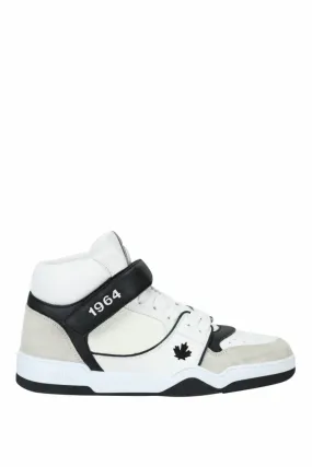 Zapatillas bicolor spyker altas con logo