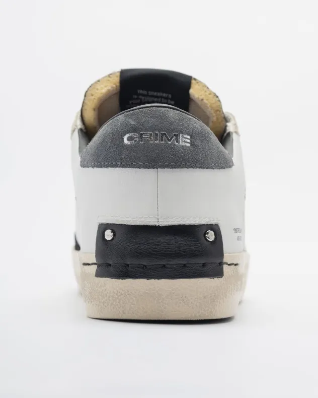 Zapatillas blancas Crime London 15008AA7 Blanco