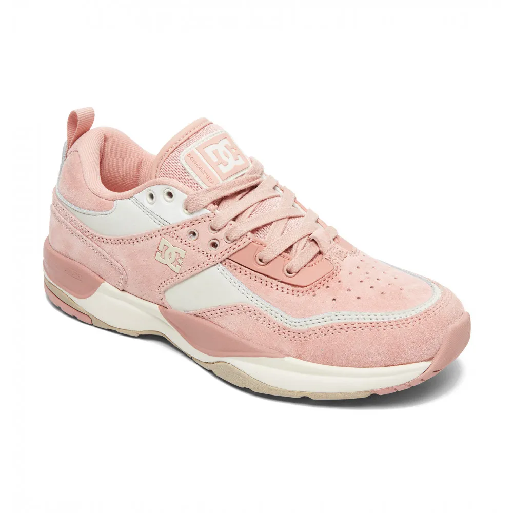 Zapatillas deporte DC Shoes para mujer E.TRIBEKA SE  Peach parfait (ppf) Ref. ADJS20015 rosa palo/blanca