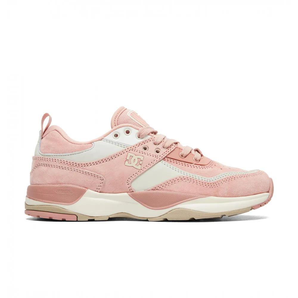 Zapatillas deporte DC Shoes para mujer E.TRIBEKA SE  Peach parfait (ppf) Ref. ADJS20015 rosa palo/blanca