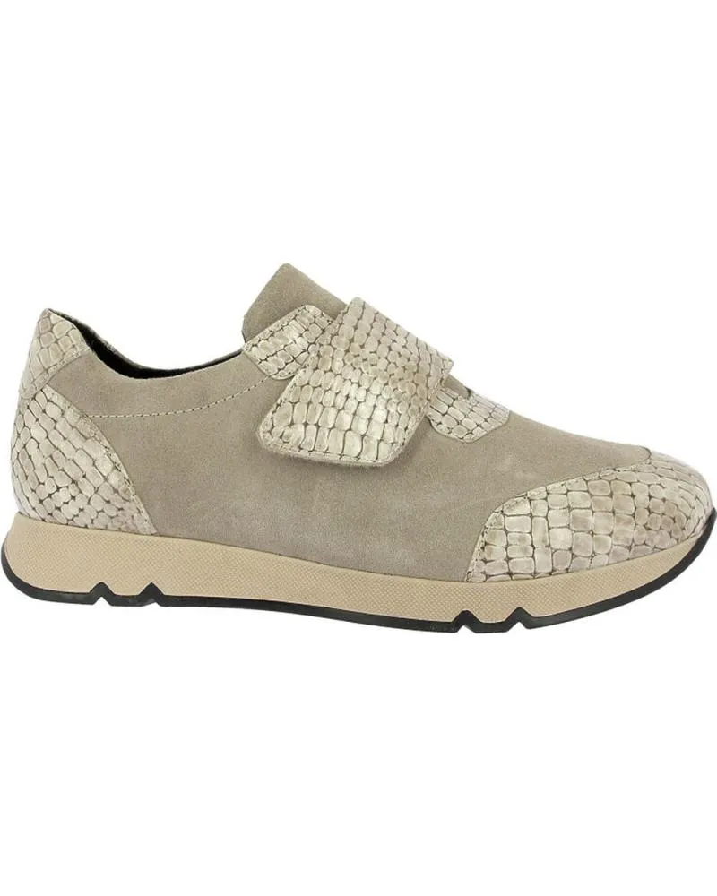 Zapatillas deporte D`CUTILLAS  de Mujer DEPORTIVA PARA MUJER DOCTOR CUTILLAS 82818 AUTOADHERENTE  NIEBLA