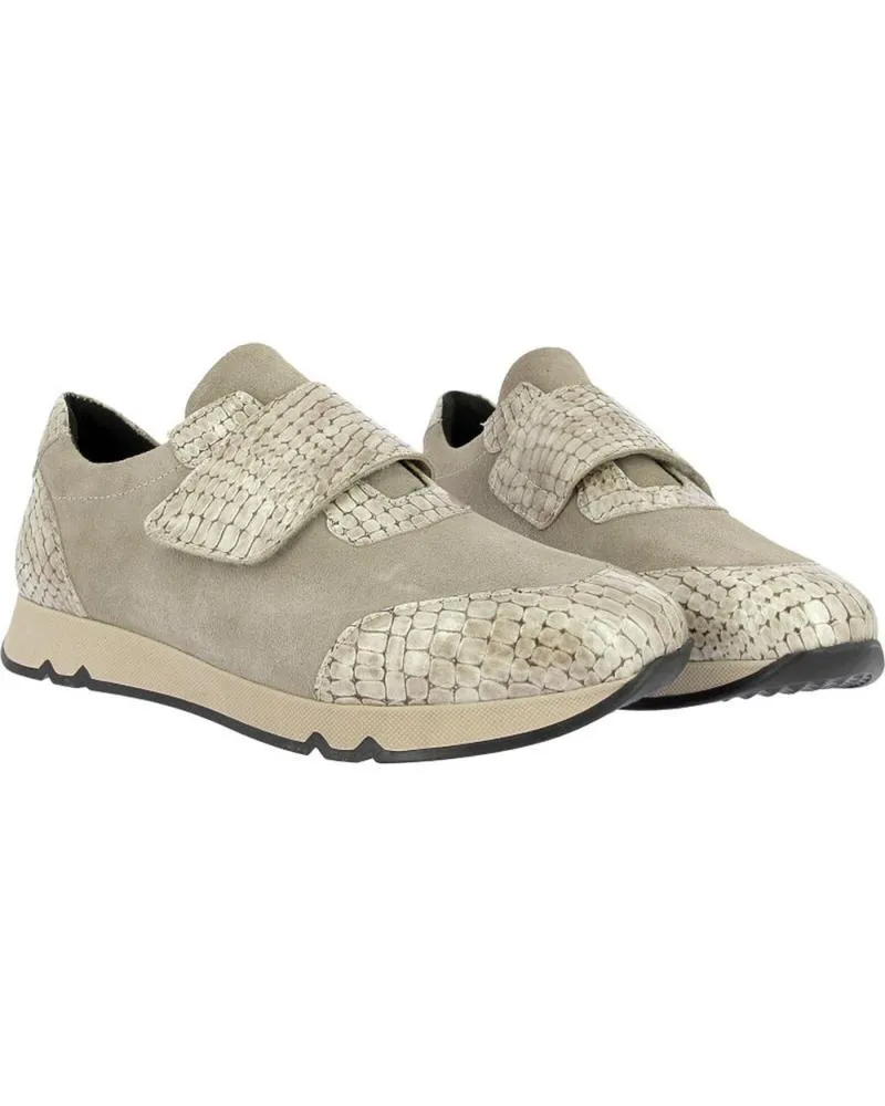 Zapatillas deporte D`CUTILLAS  de Mujer DEPORTIVA PARA MUJER DOCTOR CUTILLAS 82818 AUTOADHERENTE  NIEBLA