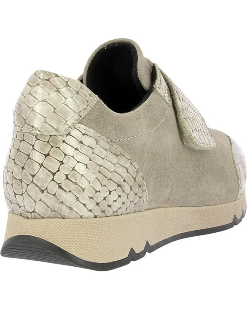 Zapatillas deporte D`CUTILLAS  de Mujer DEPORTIVA PARA MUJER DOCTOR CUTILLAS 82818 AUTOADHERENTE  NIEBLA