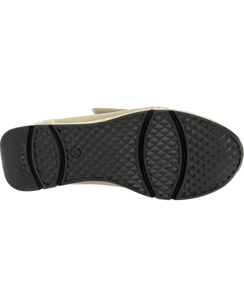 Zapatillas deporte D`CUTILLAS  de Mujer DEPORTIVA PARA MUJER DOCTOR CUTILLAS 82818 AUTOADHERENTE  NIEBLA