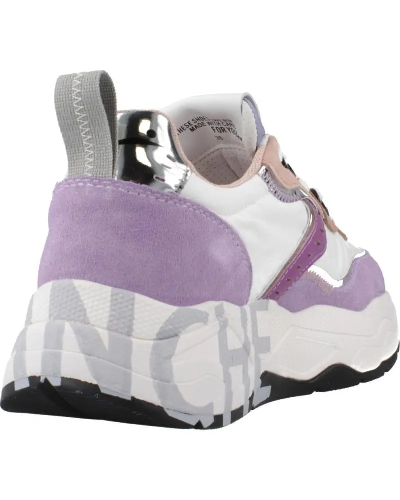 Zapatillas deporte VOILE BLANCHE  de Mujer ZAPATILLAS MUJER MODELO CLUB105 COLOR VIOLETA  LLCWHT