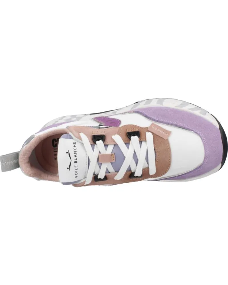 Zapatillas deporte VOILE BLANCHE  de Mujer ZAPATILLAS MUJER MODELO CLUB105 COLOR VIOLETA  LLCWHT