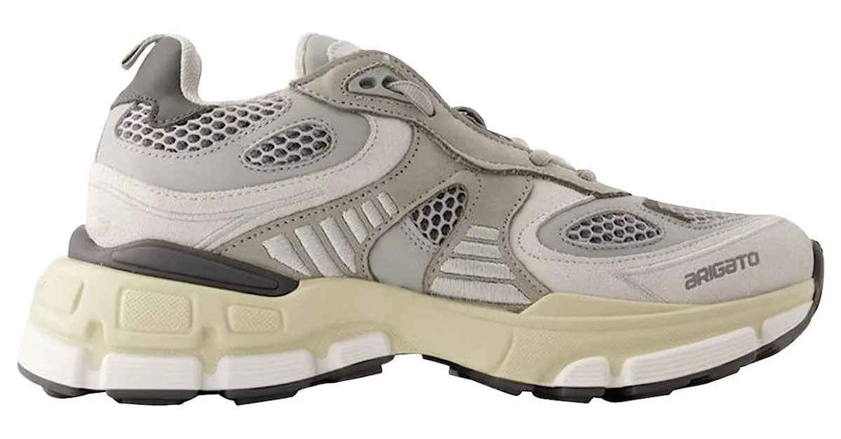 ZAPATILLAS GHOST RUNNER  AXEL ARIGATO  PIEL  GRIS 