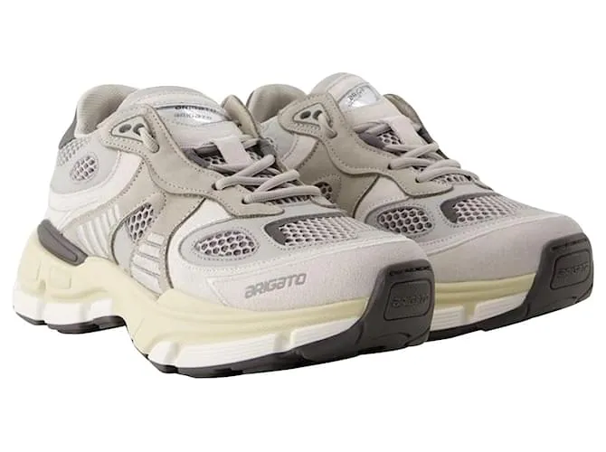 ZAPATILLAS GHOST RUNNER  AXEL ARIGATO  PIEL  GRIS 