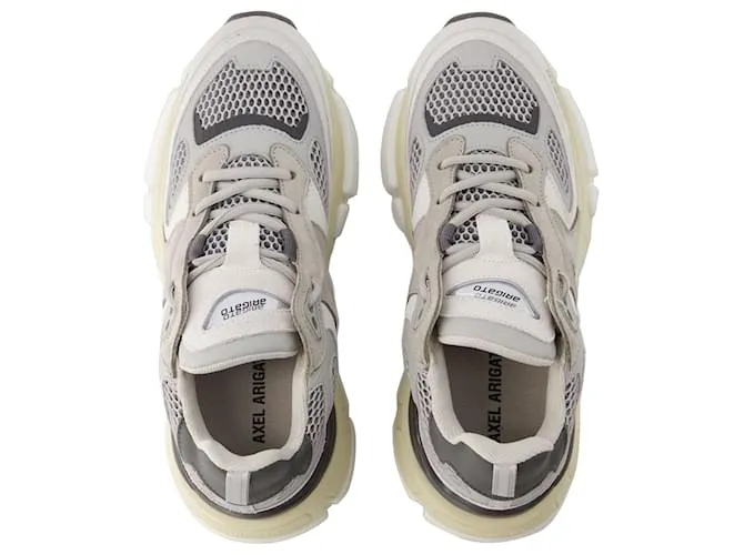 ZAPATILLAS GHOST RUNNER  AXEL ARIGATO  PIEL  GRIS 