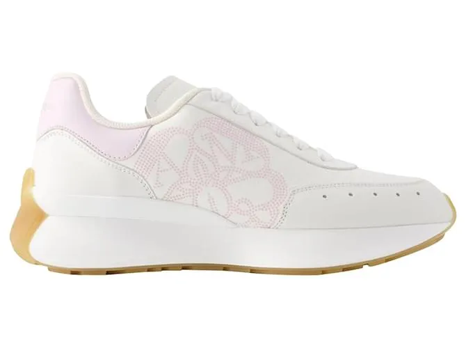 ZAPATILLAS SPRINT RUNNER  ALEXANDER MCQUEEN  CUERO  BLANCO 